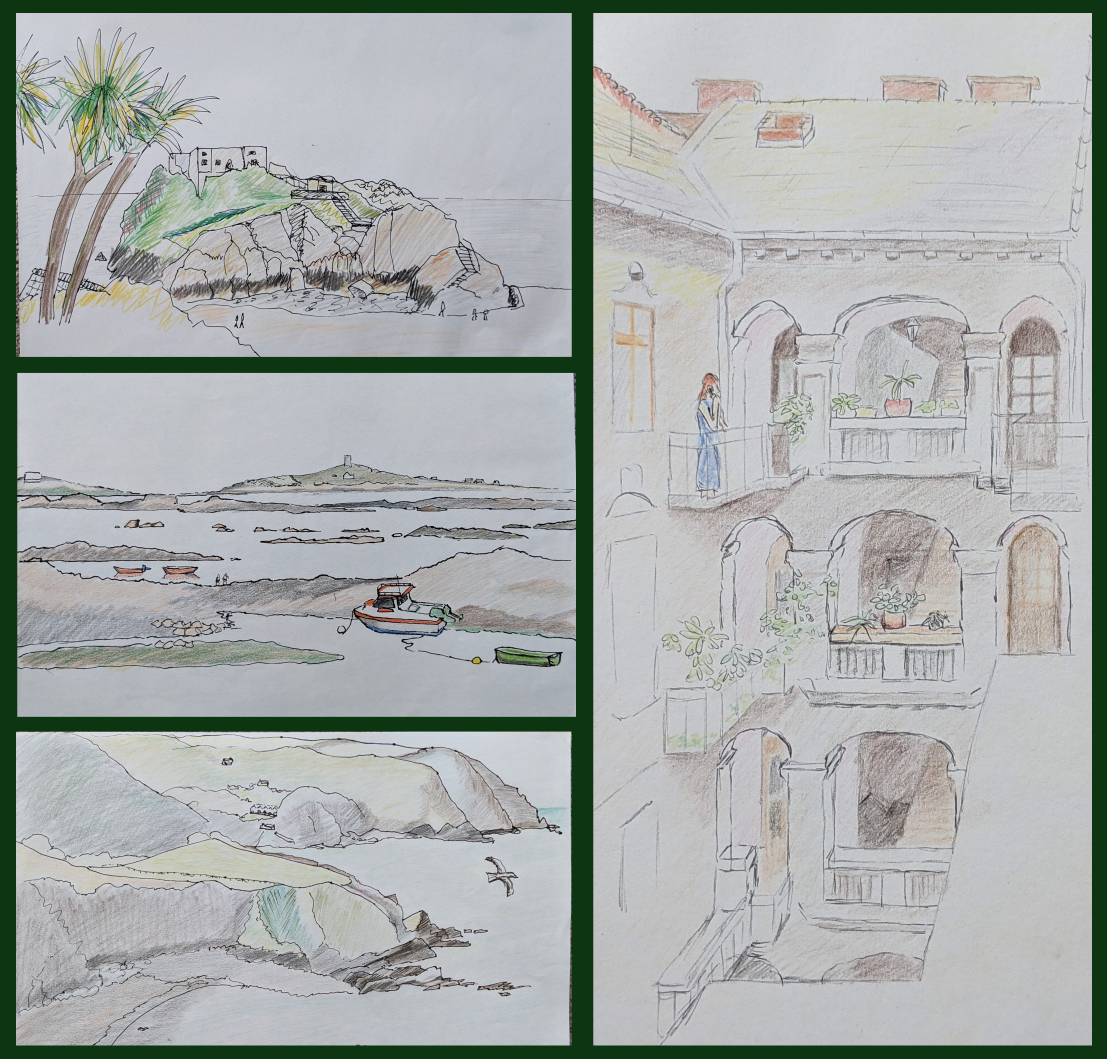 Holiday sketches